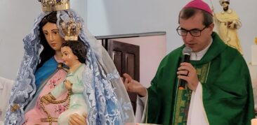 Dom Vicente celebra Festa de Nossa Senhora do Rosário, em Brumadinho