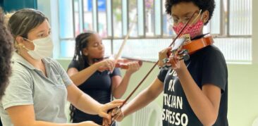 Mais de 200 crianças integram Orquestra e descobrem o mundo da música no Projeto Providência