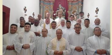 Dom Geovane conduz Retiro do Clero da Diocese de Guanhães na região do Santuário da Piedade