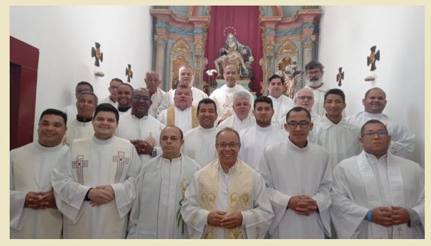 Dom Geovane conduz Retiro do Clero da Diocese de Guanhães na região do Santuário da Piedade