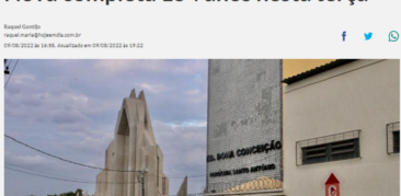 Imprensa destaca os 154 anos da Paróquia Santo Antônio de Venda Nova