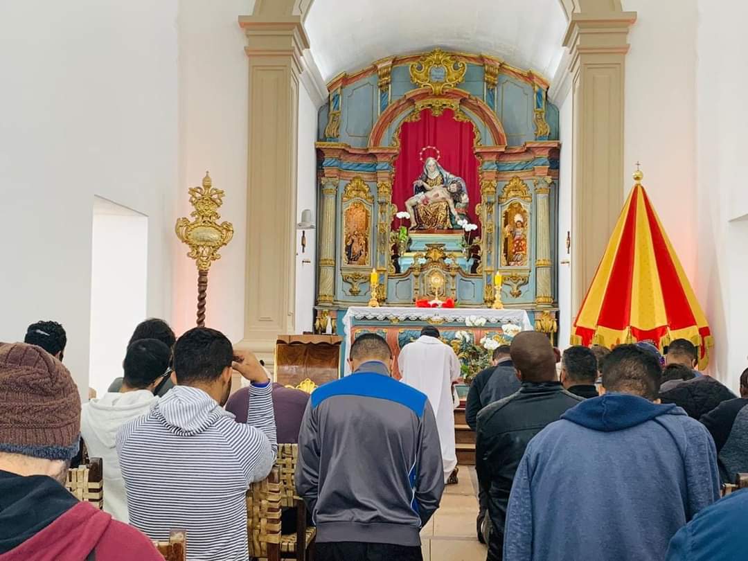 Galeria de fotos: Seminaristas do Sacej peregrinam ao Santuário Basílica da Padroeira de Minas