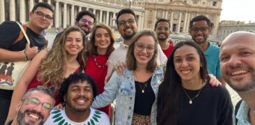 Jovens da Arquidiocese de BH se encontram com o Papa Francisco – nesta quarta-feira