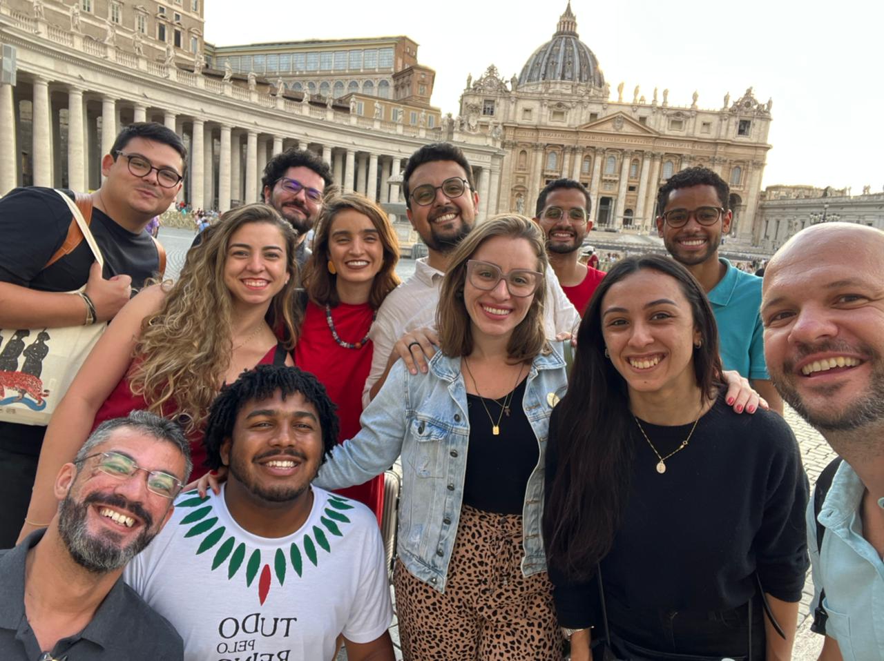 Jovens da Arquidiocese de BH se encontram com o Papa Francisco – nesta quarta-feira