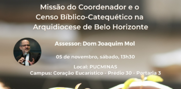 Secretariado Arquidiocesano Bíblico-Catequético promove encontro para coordenadores de catequese: 5 de novembro