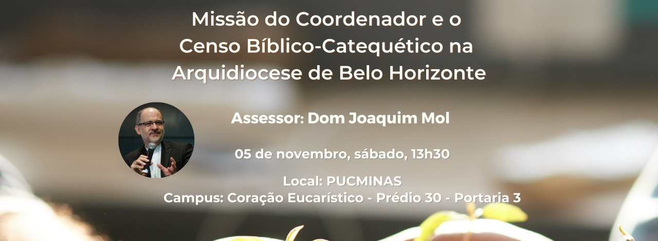 Secretariado Arquidiocesano Bíblico-Catequético promove encontro para coordenadores de catequese: 5 de novembro