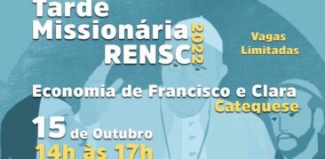 Inscrições abertas: Tarde Missionária da Rensc terá também oficinas de formação