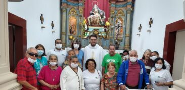Santuário da Mãe Piedade recebe especial romaria da Casa do Ancião, da Sociedade São Vicente de Paulo