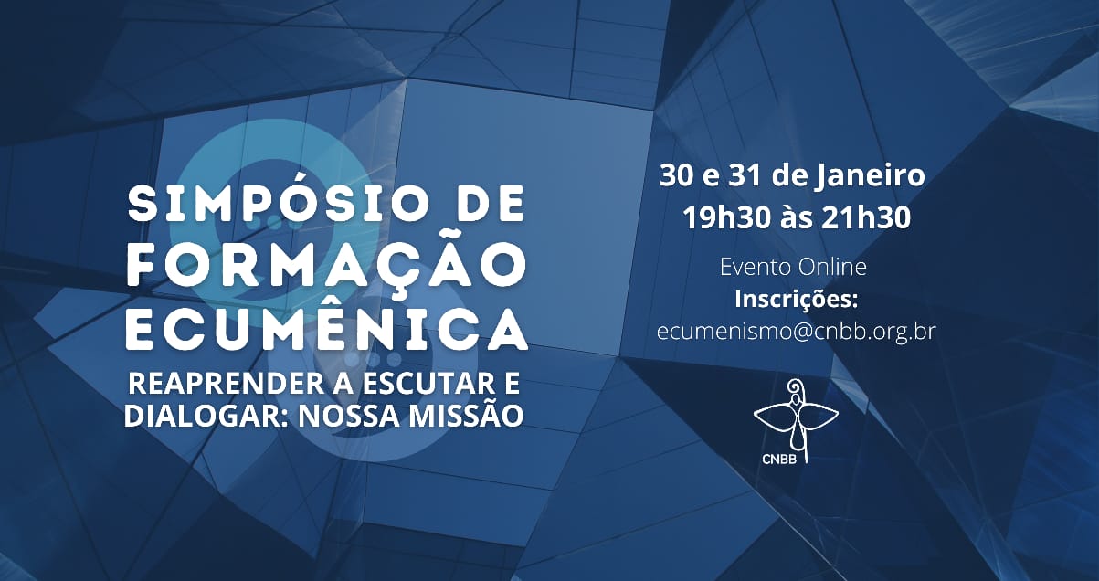 Abertas as inscrições para Simpósio on-line de Formação Ecumênica