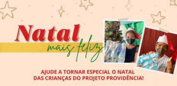 Doe um brinquedo e participe conosco do Natal das crianças do Projeto Providência