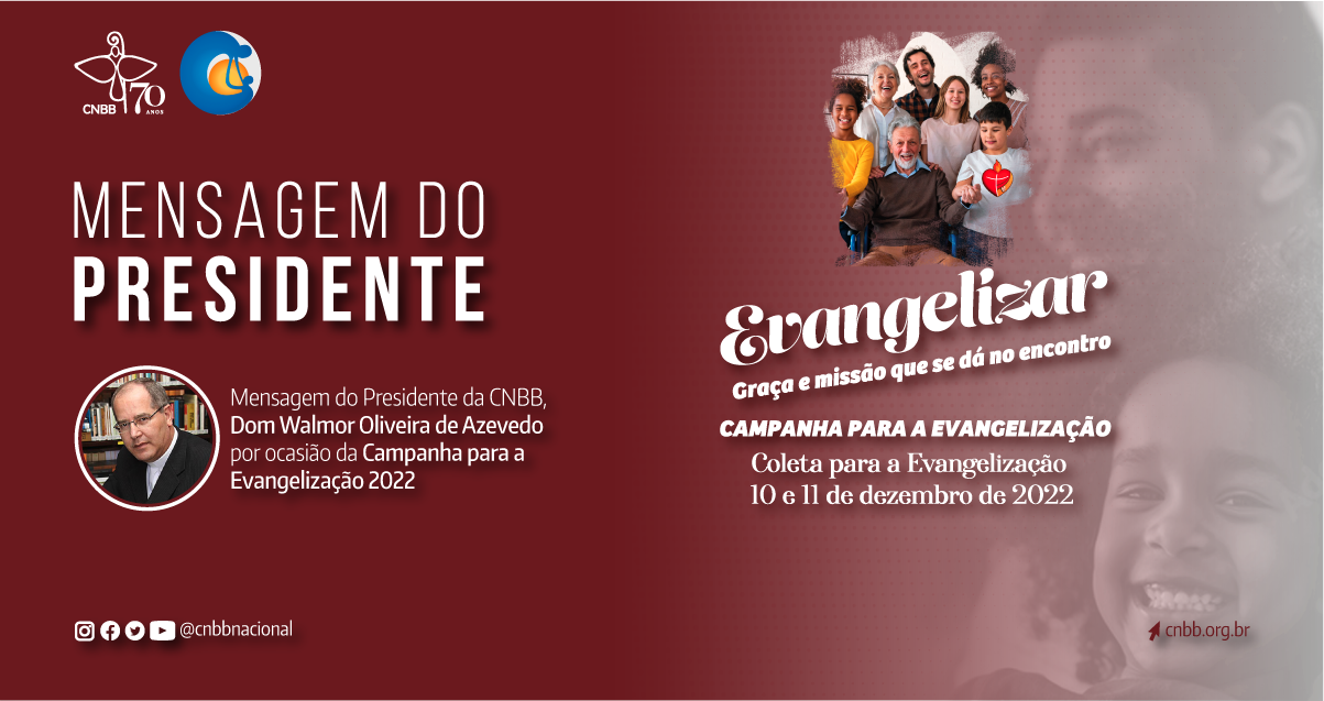 Campanha para a Evangelização 2022: Mensagem de dom Walmor convida todos a assumirem “corresponsabilidade com as obras da Igreja”