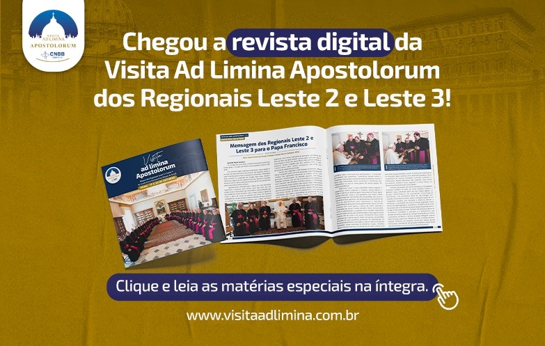 Regionais da CNBB apresentam revista digital da Visita Ad Limina Apostolorum 