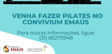 Mais uma novidade: Saúde Sempre + leva a vivência do Pilates para o Convivium Emaús