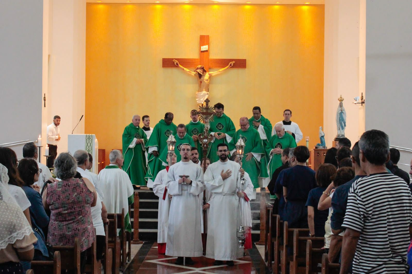 Santuário S. Paulo da Cruz acolhe seu novo superior provincial durante abertura do Ano Pastoral