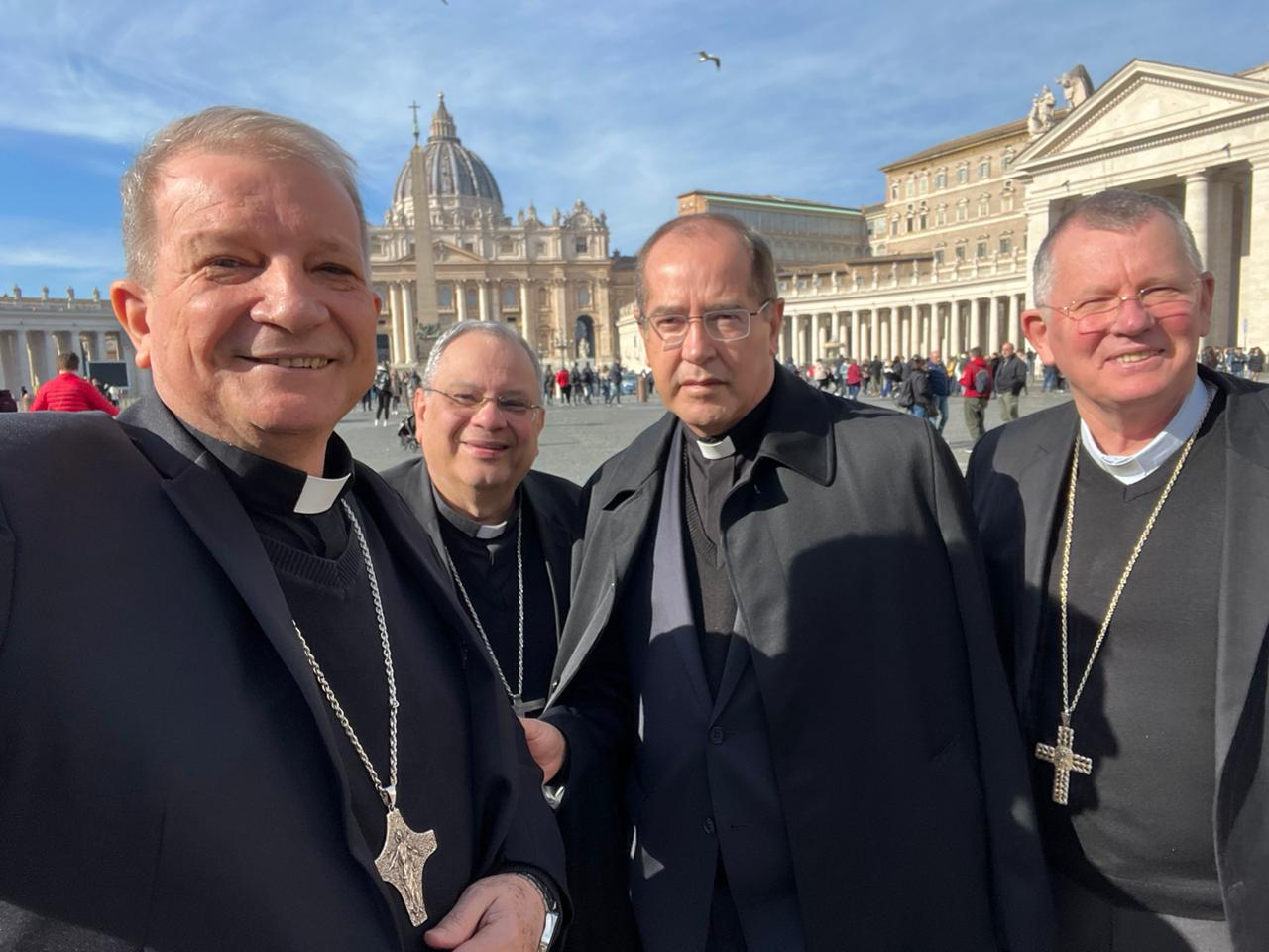 Dom Walmor está no Vaticano para visita ao Papa Francisco e a dicastérios da Cúria Romana