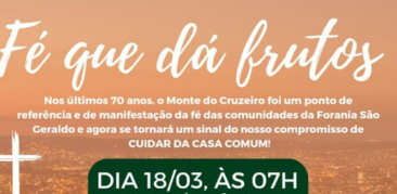Fiéis se unem para preservar área verde na Forania São Geraldo