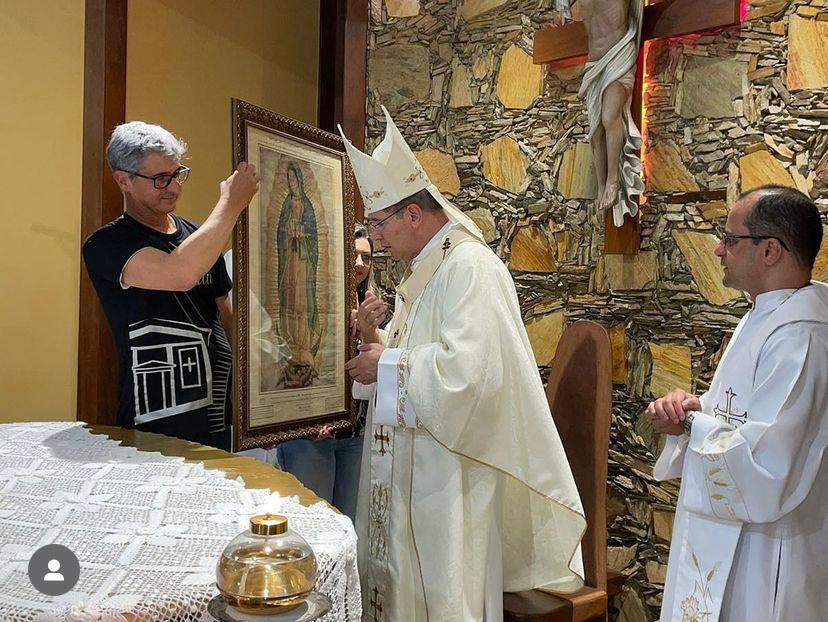 Dom Walmor celebra o Jubileu de Prata da Paróquia N.S. de Guadalupe (Bairro Castelo)