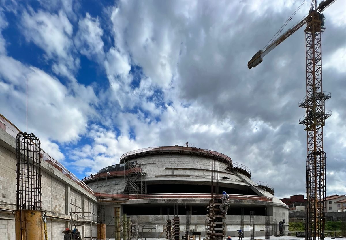 Catedral Cristo Rei: obras avançam