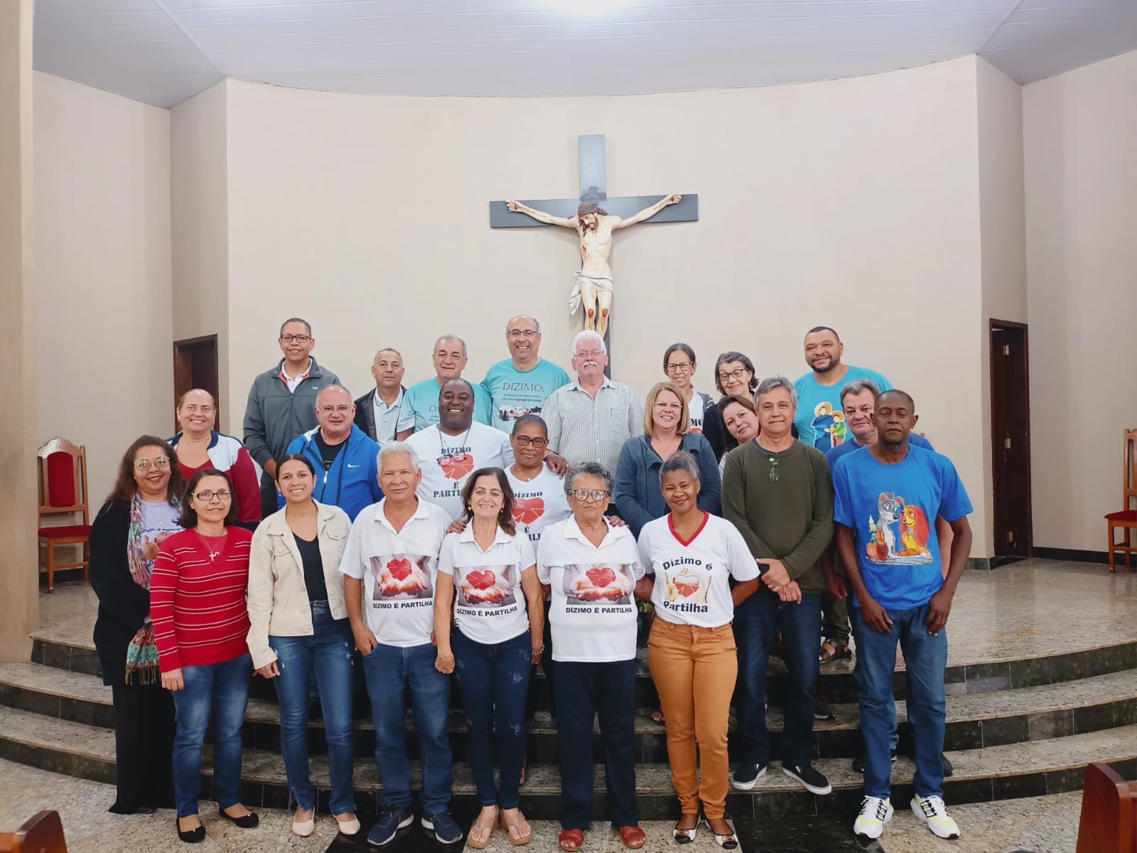 As Foranias São Sebastião e São João Bosco (RENSE) realizaram formação para os agentes da Pastoral do Dízimo.