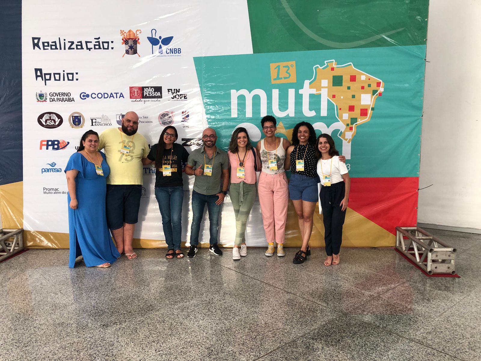 Representantes da Arquidiocese de Belo Horizonte participam do 13º Muticom, em João Pessoa