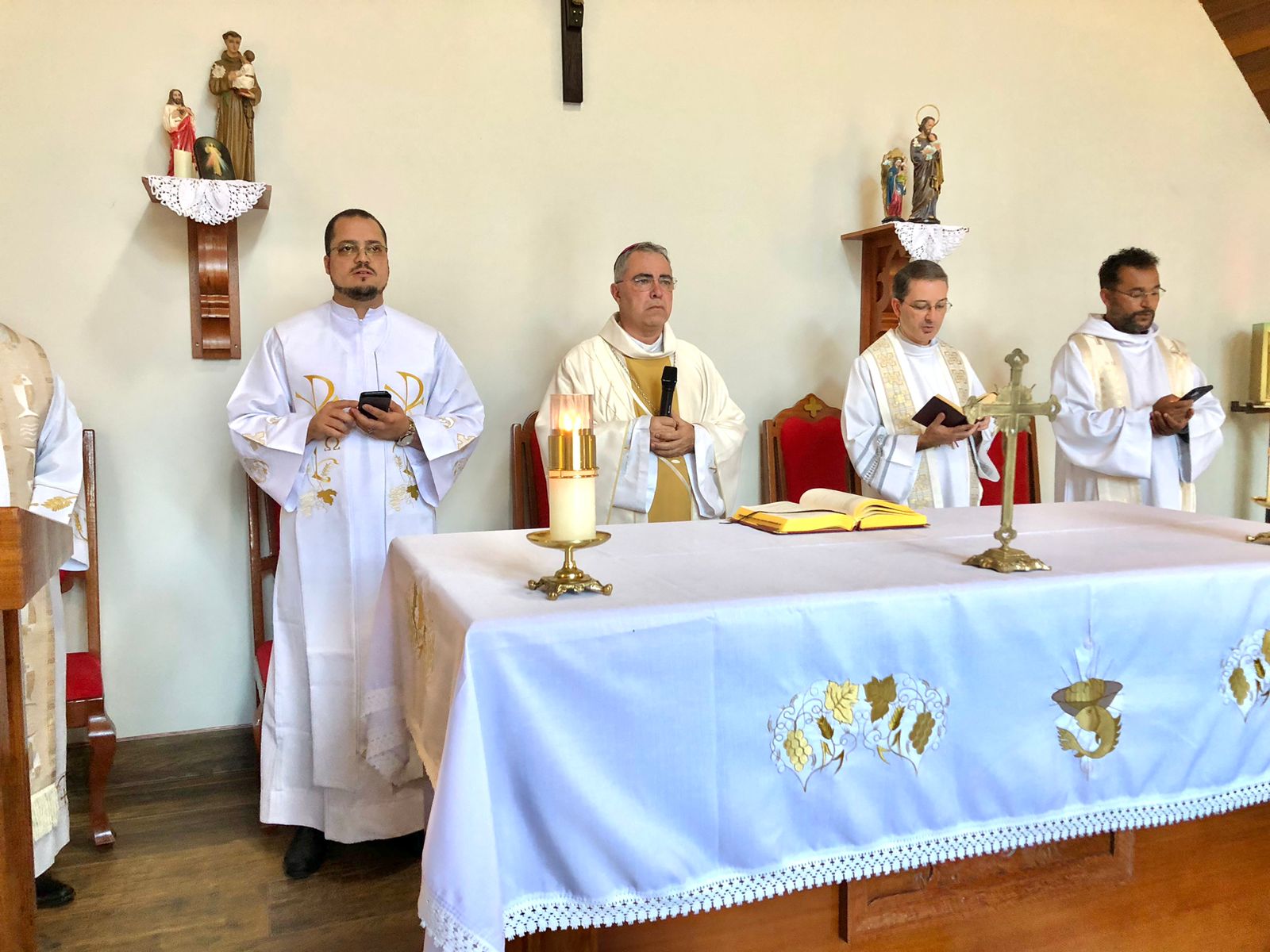 Seminaristas do Sacej vivenciam momentos de fé e oração em Retiro Espiritual  