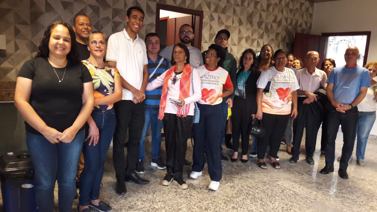 O Santuário Arquidiocesano Santa Luzia (RENSC) cuidando da Pastoral do Dízimo