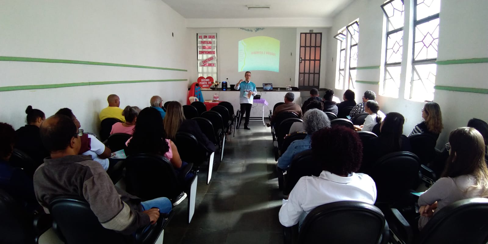 A Região Episcopal Nossa Senhora Aparecida (RENSA) segue realizando o plano de formação para os agentes da Pastoral do Dízimo