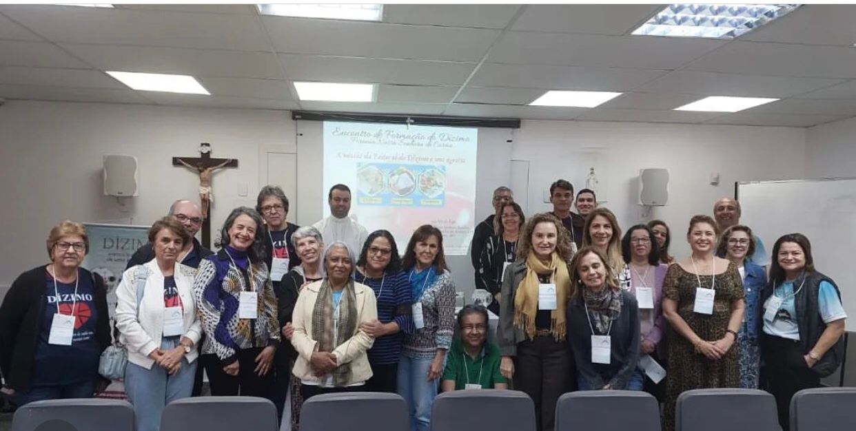 A Forania Nossa Senhora do Carmo (RENSB) promoveu um encontro de formação para os agentes da Pastoral do Dízimo