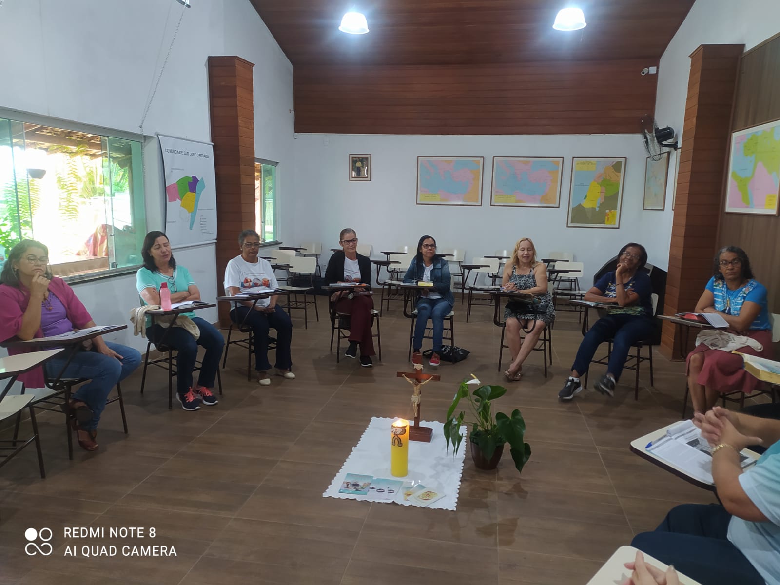 A Paróquia São José Operário (RENSC) realizou o primeiro encontro do Caminho de Comunhão, Participação e Missão.