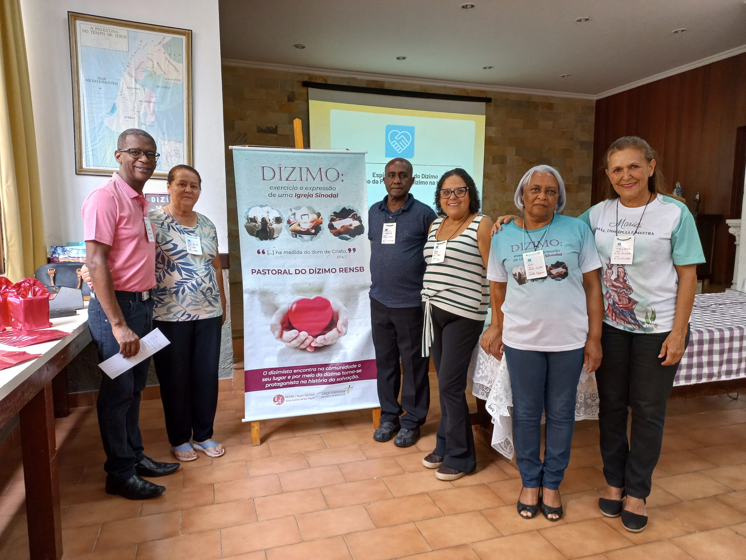 A Forania Nossa Senhora do Pilar (RENSB) realizou um encontro de formação para a Pastora do Dízimo