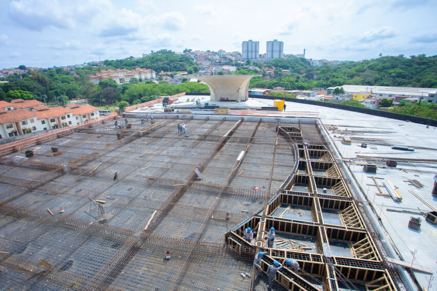 Evolução da obra da Catedral Cristo Rei é destaque na imprensa