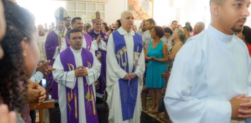 Dom Walmor preside Missa em Ação de Graças na  Paróquia São Judas Tadeu, em Betim