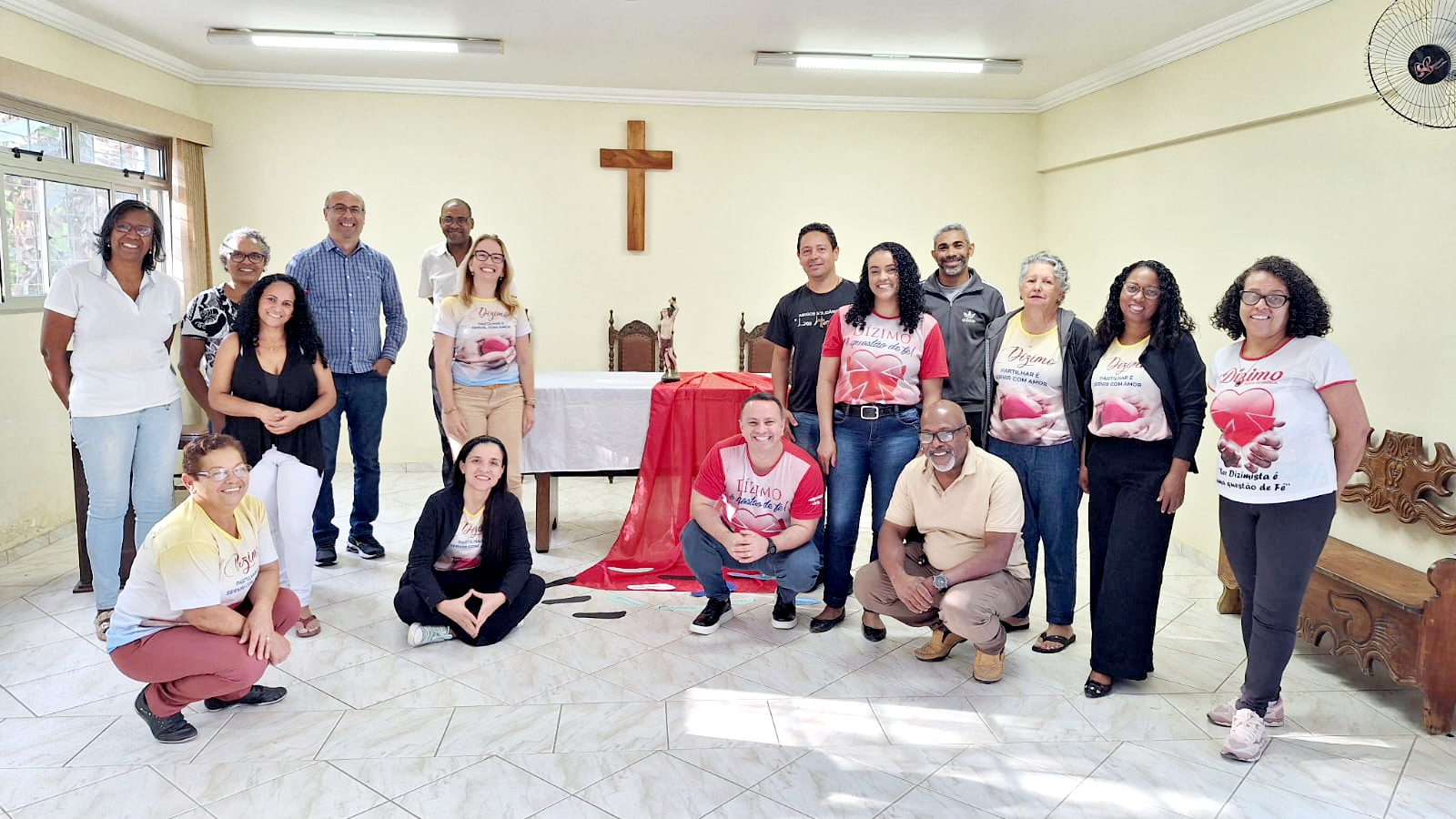 Retiro com CoordenaDores da Pastoral do Dízimo da Forania São Sebastião, Região Episcopal Nossa Senhora da Esperança (RENSE)