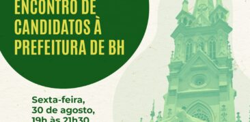 Voto consciente: Arquidiocese de BH promove debate entre candidatos à Prefeitura da Capital