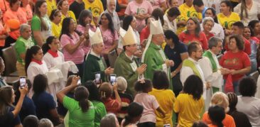 [Galeria de fotos] Pastorais da Criança de todo o estado celebram a vida, colorindo a Catedral Cristo Rei