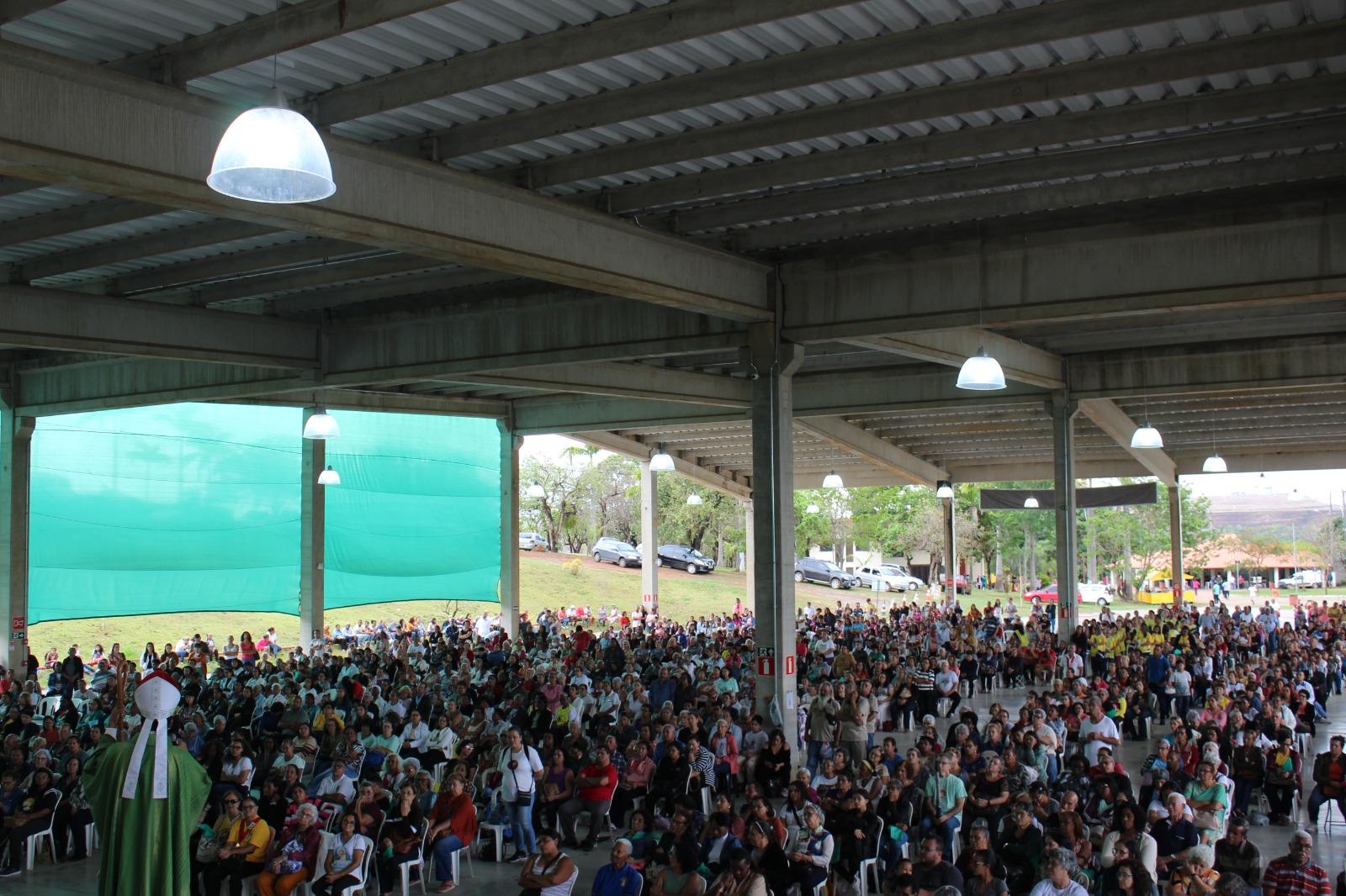 Fiéis celebram a Festa da Aliança de Amor no Santuário Schoenstatt Tabor da Liberdade