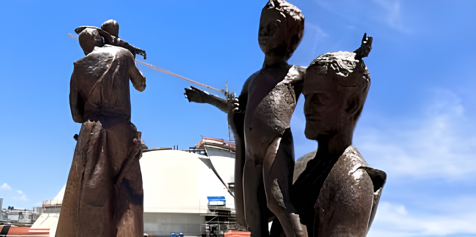 Catedral Cristo Rei recebe escultura contemporânea de São José Operário