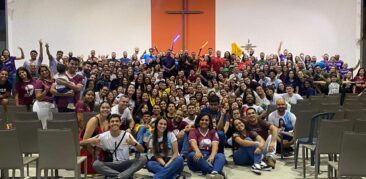 [Galeria de fotos] Catedral Cristo Rei acolhe jovens do EJC’S