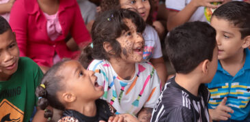 Natal Solidário reúne mais de cem crianças no Convivium Emaús