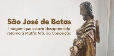 Fiéis reencontram imagem de São José de Botas após 77 anos