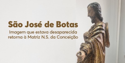 Fiéis reencontram imagem de São José de Botas após 77 anos