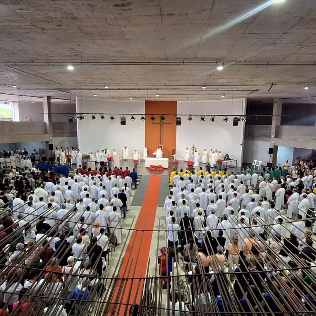 Catedral Cristo Rei, igreja jubilar da Arquidiocese de BH, acolhe peregrinos no Ano Santo