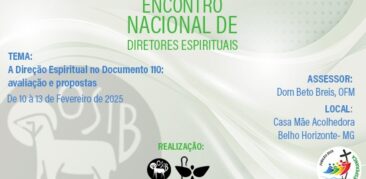 Encontro Nacional de Diretores Espirituais na Arquidiocese de BH – de 10 a 13 de fevereiro