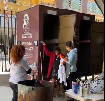 Paróquia N. Sra do Carmo(Betim) acolhe pessoas em situação de rua 