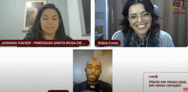 Live reflete sobre a presença de Maria em nossas casas e corações