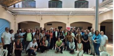 Encontro com secretárias, secretários e atendentes Paroquiais da Rense