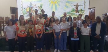 Paróquia Nossa Senhora de Nazaré (RENSB) realizou um encontro de formação para a Pastora do Dízimo