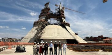 Equipe do Regional Leste 2 da CNBB visita a Catedral Cristo Rei