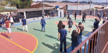 Paróquia São Sebastião (Betânia) revitaliza quadra e espaço de lazer para atender a comunidade