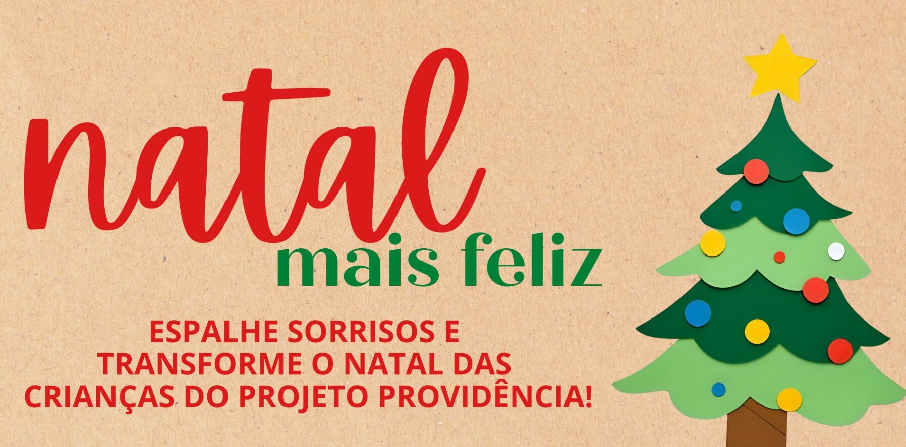 Doe um brinquedo e participe do Natal das crianças do Projeto Providência